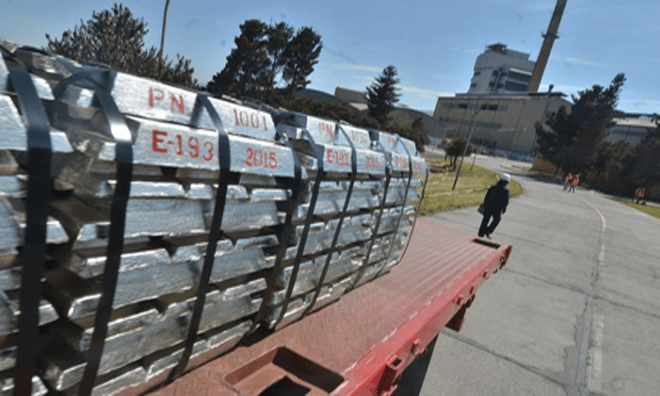 Bolivia exportó estaño.